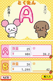Pantallazo de Doko Demo Raku Raku! DS Kakeibo (Japonés) para Nintendo DS