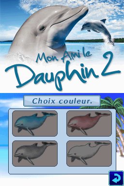 Pantallazo de Dolphins 2: Tus Amigos del Mar para Nintendo DS