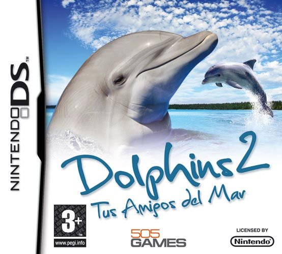 Caratula de Dolphins 2: Tus Amigos del Mar para Nintendo DS