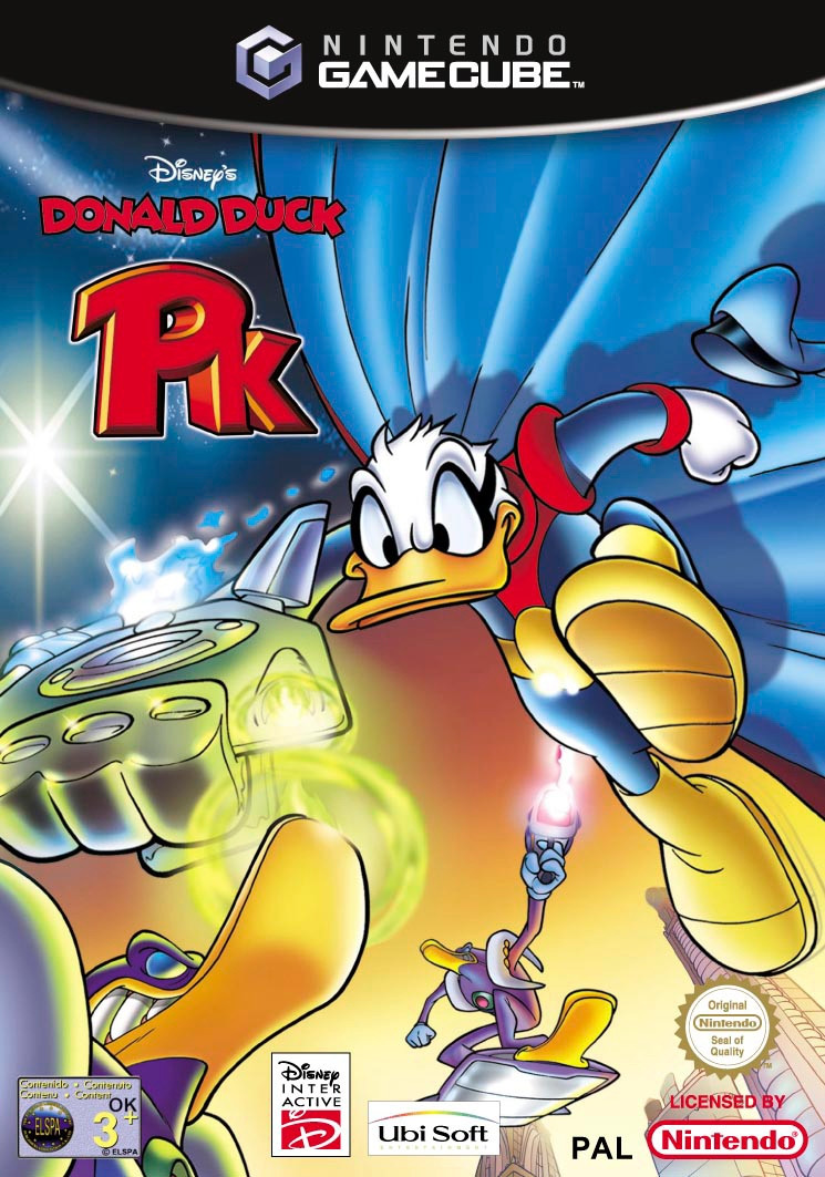 Caratula de Donald Duck: Who is PK? para GameCube
