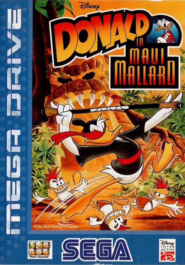 Caratula de Donald in Maui Mallard (Europa) para Sega Megadrive