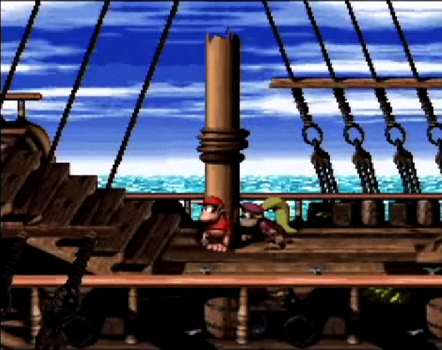 Pantallazo de Donkey Kong Country 2 : Diddy's Kong Quest (Consola Virtual) para Wii