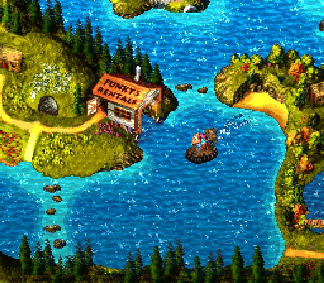Pantallazo de Donkey Kong Country 3: Dixie Kong's Double Trouble (Europa) para Super Nintendo