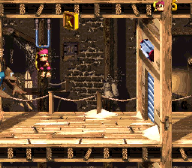 Pantallazo de Donkey Kong Country 3: Dixie Kong's Double Trouble (Europa) para Super Nintendo