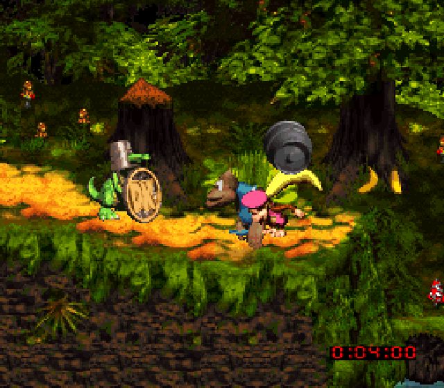 Pantallazo de Donkey Kong Country 3: Dixie Kong's Double Trouble (Europa) para Super Nintendo