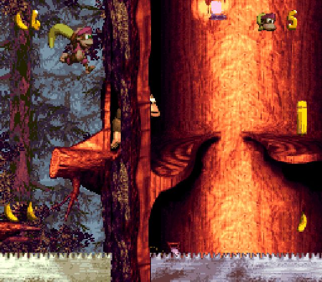 Pantallazo de Donkey Kong Country 3: Dixie Kong's Double Trouble (Europa) para Super Nintendo