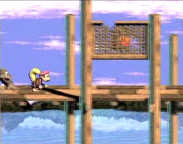 Pantallazo de Donkey Kong Country 3 : Dixie Kong's Double Trouble (Consola Virtual) para Wii