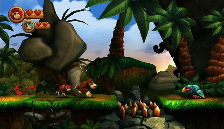 Pantallazo de Donkey Kong Country Returns para Wii