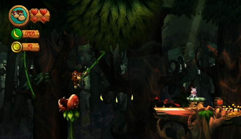 Pantallazo de Donkey Kong Country Returns para Wii