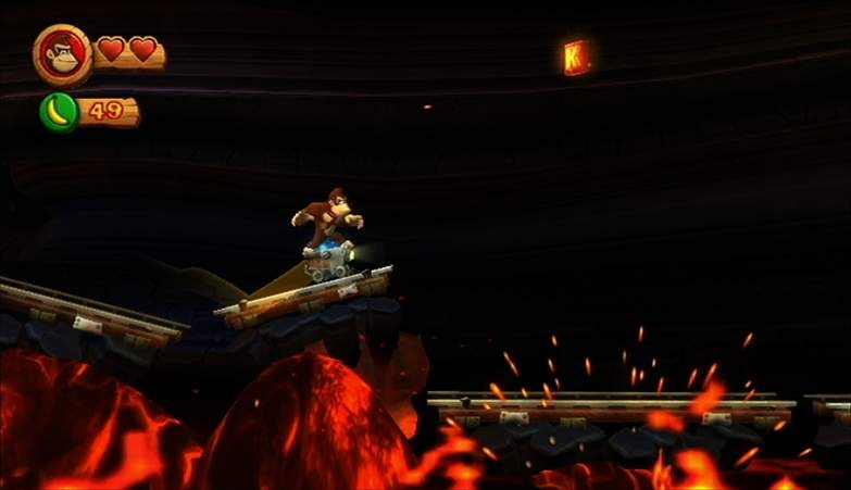 Pantallazo de Donkey Kong Country Returns para Wii