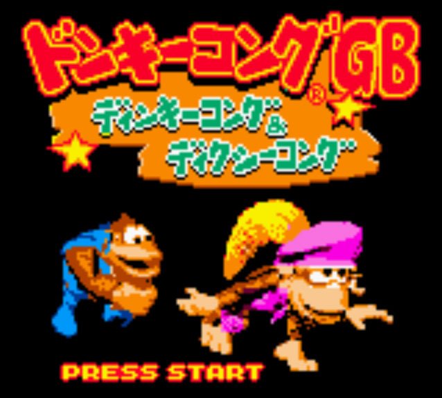 Pantallazo de Donkey Kong GB - Dinky Kong and Dixie Kong para Game Boy Color