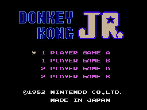 Pantallazo de Donkey Kong Jr (Consola Virtual) para Wii