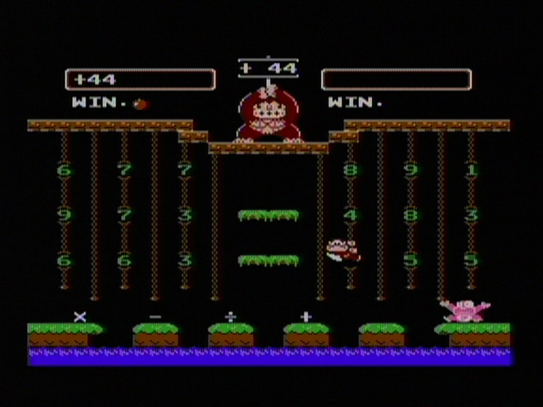 Pantallazo de Donkey Kong Jr.Math (Consola Virtual) para Wii