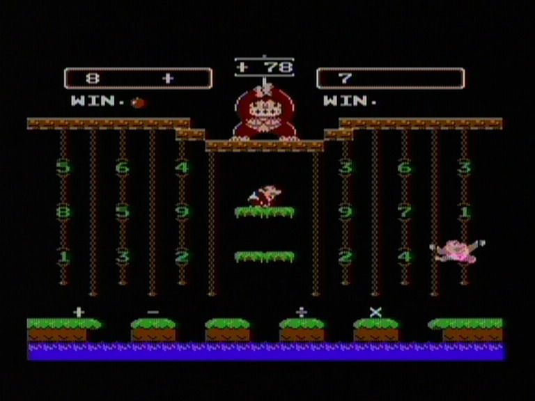 Pantallazo de Donkey Kong Jr.Math (Consola Virtual) para Wii