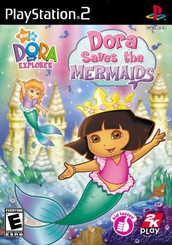 Caratula de Dora the Explorer: Dora Saves the Mermaids para PlayStation 2
