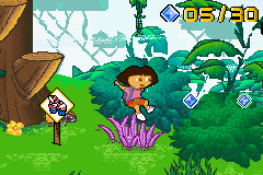 Pantallazo de Dora the Explorer: Super Spies para Game Boy Advance