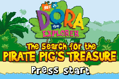 Pantallazo de Dora the Explorer: The Search for Pirate Pig's Treasure para Game Boy Advance