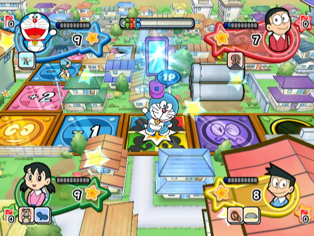 Pantallazo de Doraemon Wii Himitsu Dôgu-Ô Ketteisen (Japonés) para Wii