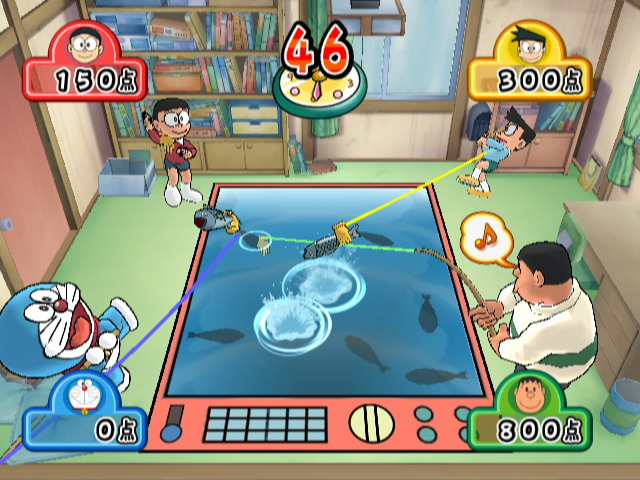 Pantallazo de Doraemon Wii Himitsu Dôgu-Ô Ketteisen (Japonés) para Wii