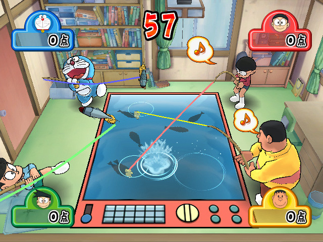 Pantallazo de Doraemon Wii Himitsu Dôgu-Ô Ketteisen (Japonés) para Wii