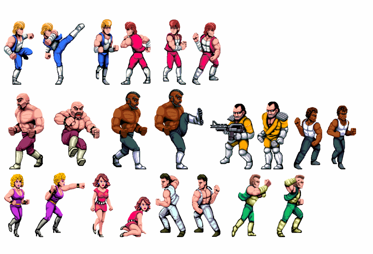 Gameart de Double Dragon (Xbox Live Arcade) para Xbox 360