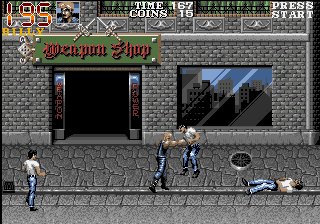 Pantallazo de Double Dragon 3: The Rosetta Stone para Amiga