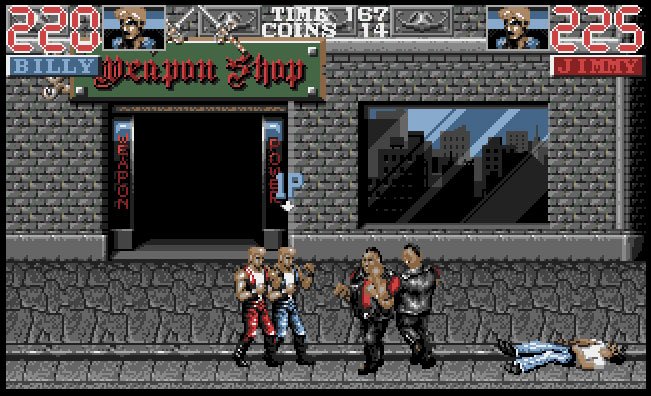 Pantallazo de Double Dragon 3: The Rosetta Stone para Atari ST