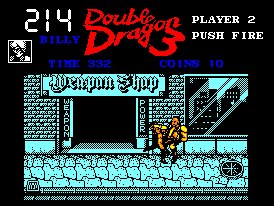 Pantallazo de Double Dragon 3: The Rosetta Stone para Amstrad CPC