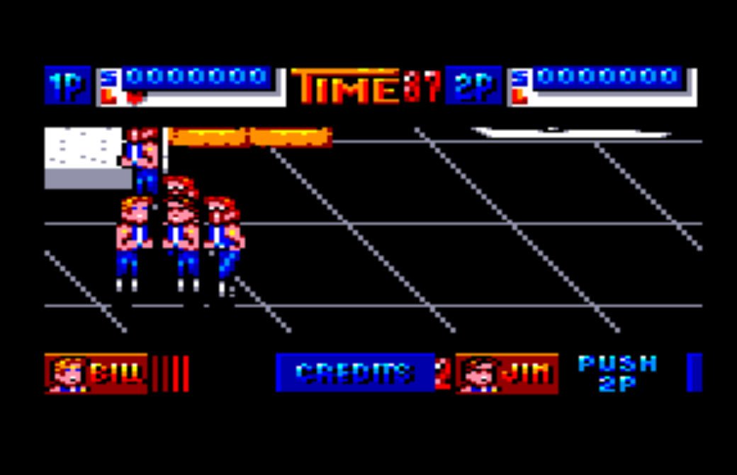 Pantallazo de Double Dragon II: The Revenge, (Español) para Amstrad CPC