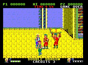 Pantallazo de Double Dragon II: The Revenge, (Inglés) para Amstrad CPC