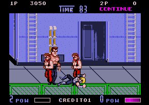 Pantallazo de Double Dragon II: The Revenge para Atari ST