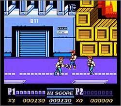 Pantallazo de Double Dragon II: The Revenge para Nintendo (NES)