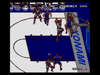 Pantallazo de Double Dribble: The Playoff Edition para Sega Megadrive