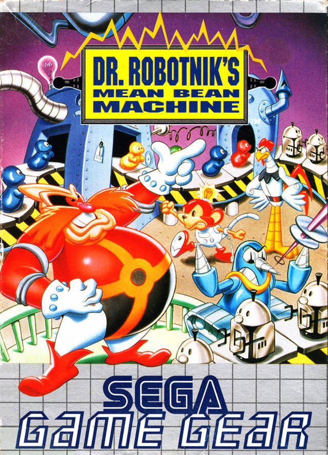 Caratula de Dr. Robotnik's Mean Bean Machine para Gamegear