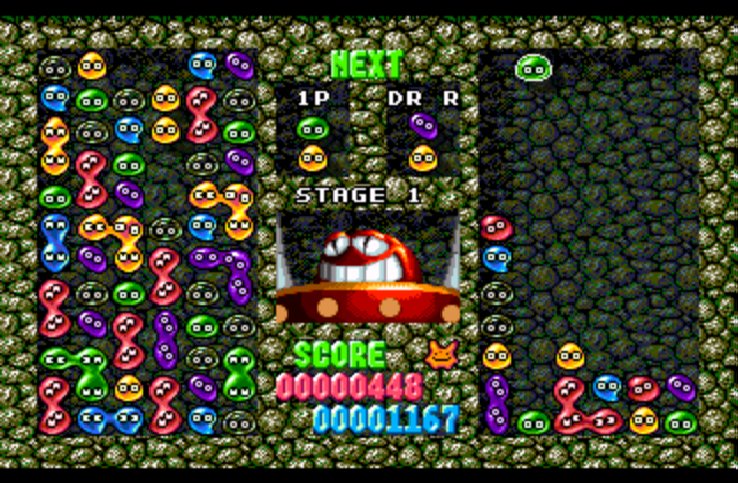 Pantallazo de Dr. Robotnik's Mean Bean Machine para Sega Megadrive