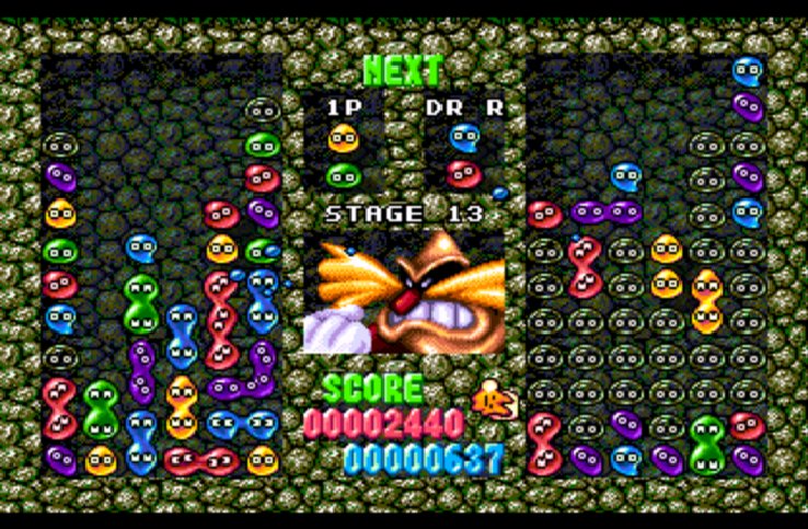 Pantallazo de Dr. Robotnik's Mean Bean Machine para Sega Megadrive