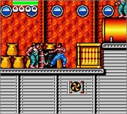 Pantallazo de Dragon: The Bruce Lee Story para Gamegear