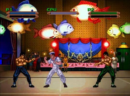Pantallazo de Dragon: The Bruce Lee Story para Atari Jaguar