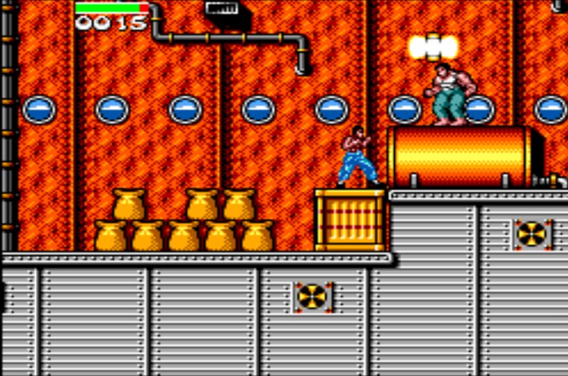 Pantallazo de Dragon: The Bruce Lee Story para Sega Master System