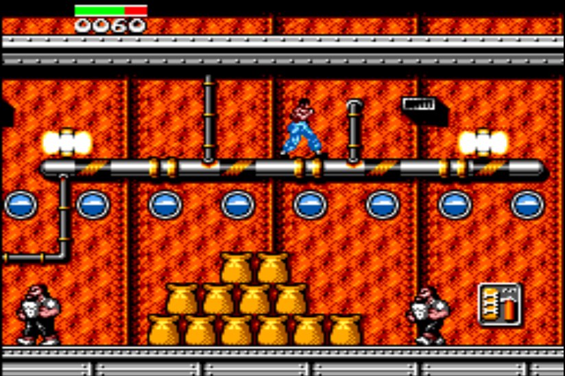Pantallazo de Dragon: The Bruce Lee Story para Sega Master System