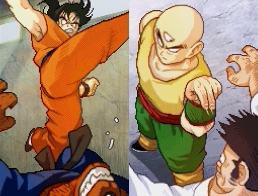 Pantallazo de Dragon Ball Z: Attack of the Saiyans para Nintendo DS