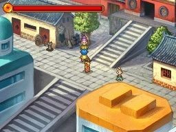 Pantallazo de Dragon Ball Z: Attack of the Saiyans para Nintendo DS