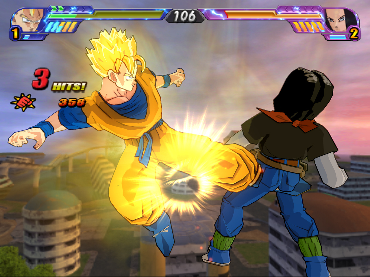 Pantallazo de Dragon Ball Z: Budokai Tenkaichi 3 para PlayStation 2