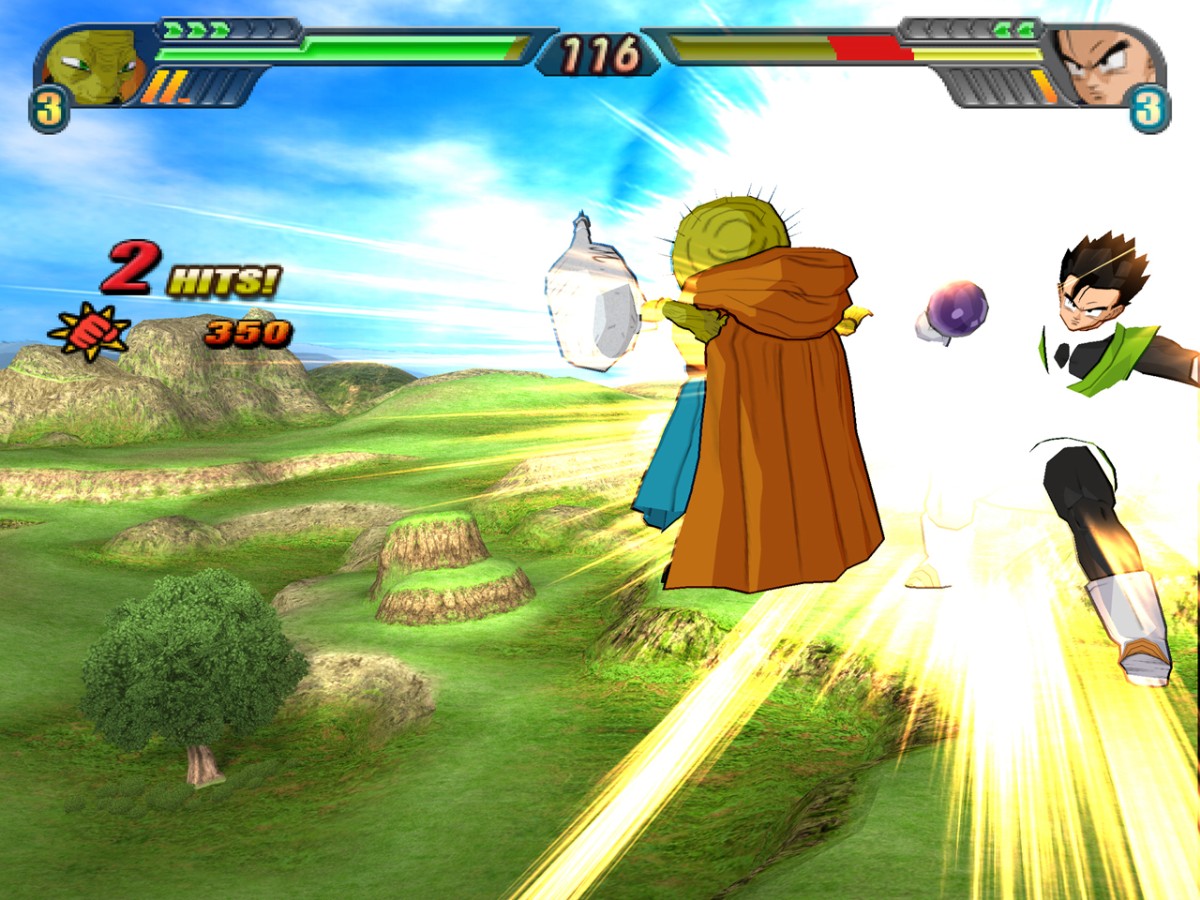 Pantallazo de Dragon Ball Z: Budokai Tenkaichi 3 para Wii