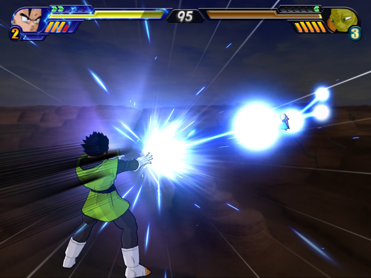 Pantallazo de Dragon Ball Z: Budokai Tenkaichi 3 para Wii