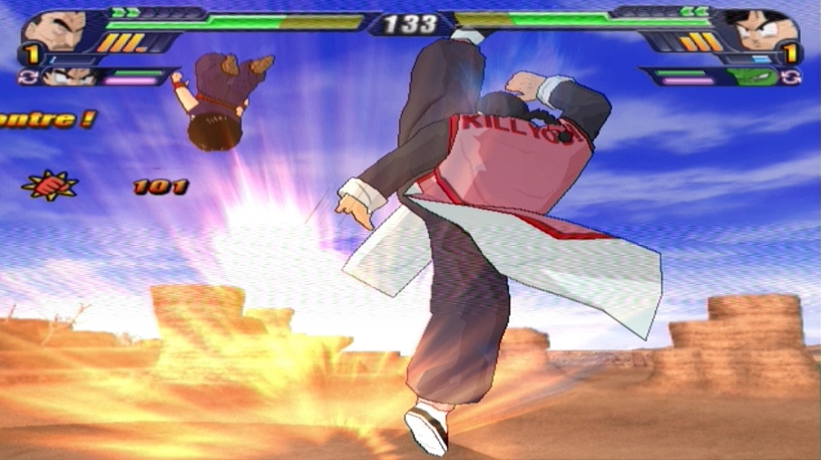 Pantallazo de Dragon Ball Z: Budokai Tenkaichi 3 para Wii