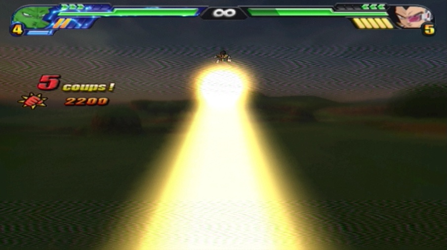 Pantallazo de Dragon Ball Z: Budokai Tenkaichi 3 para Wii
