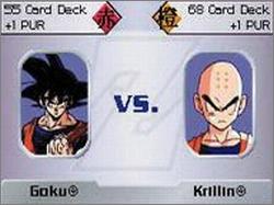 Pantallazo de Dragon Ball Z: Collectible Card Game para Game Boy Advance
