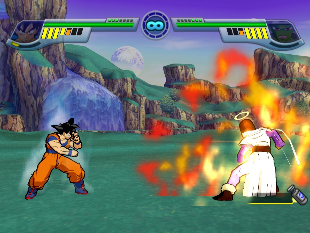 Pantallazo de Dragon Ball Z: Infinite World para PlayStation 2