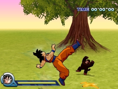 Pantallazo de Dragon Ball Z: Infinite World para PlayStation 2